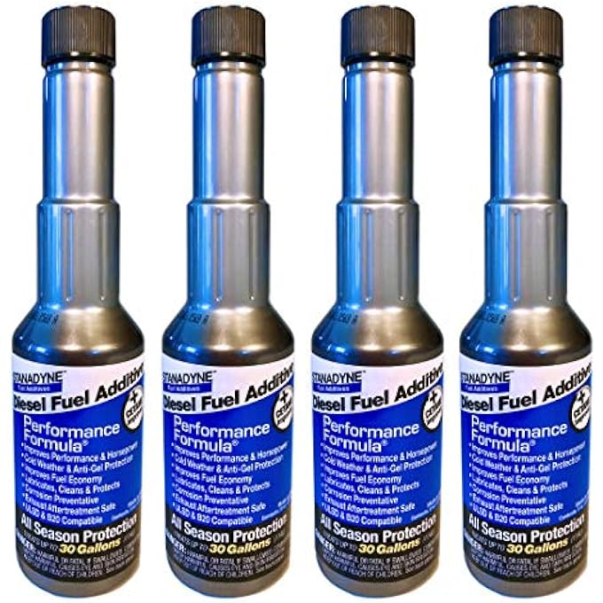 Stanadyne 4 BOTTLES OF 38564 PERFORMANCE FORMULA 8 OZ DIESEL FUEL ADDITIVE - Image 1